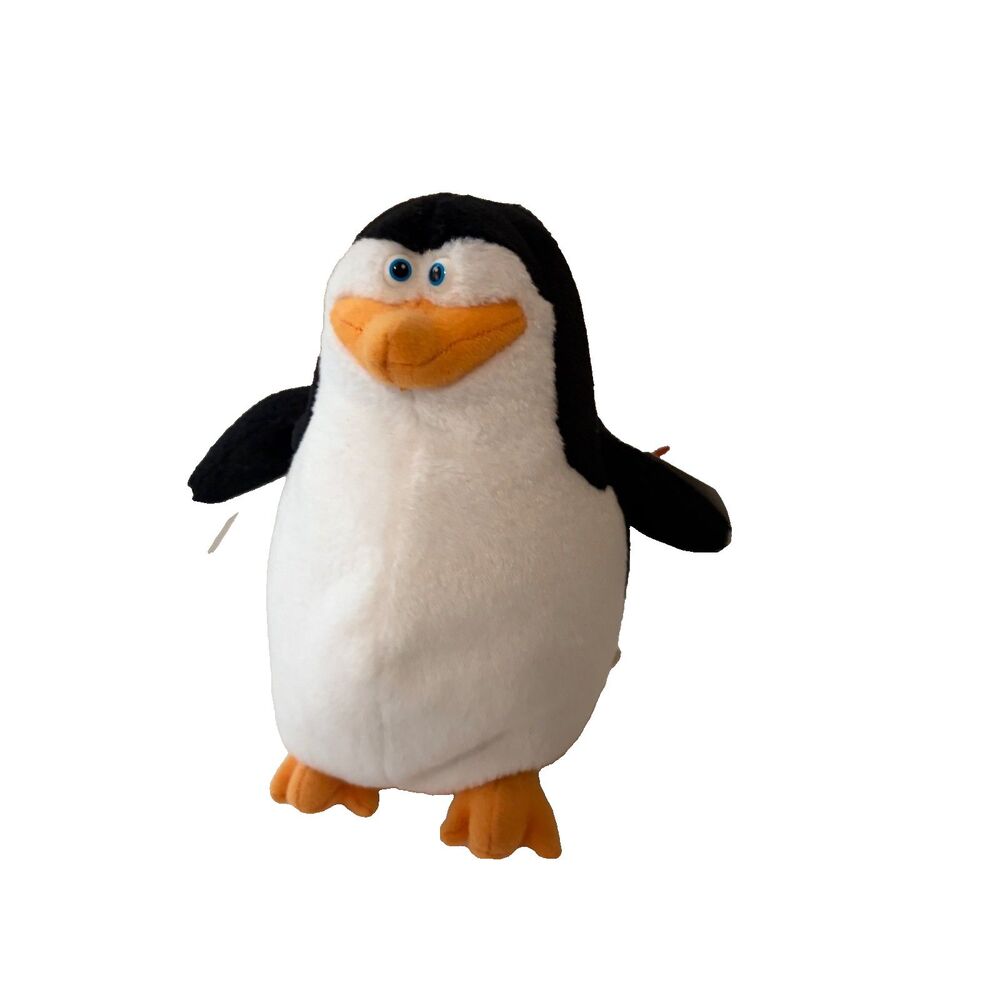TY Beanie Babies Madagascar Skipper Penguin Plush Stuffed Toy NWT